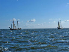 Segelrüstzeit auf dem Ijsselmeer